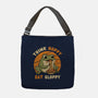 Think Hoppy Eat Sloppy-None-Adjustable Tote-Bag-Trendlory