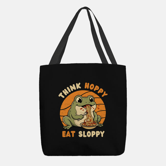 Think Hoppy Eat Sloppy-None-Basic Tote-Bag-Trendlory