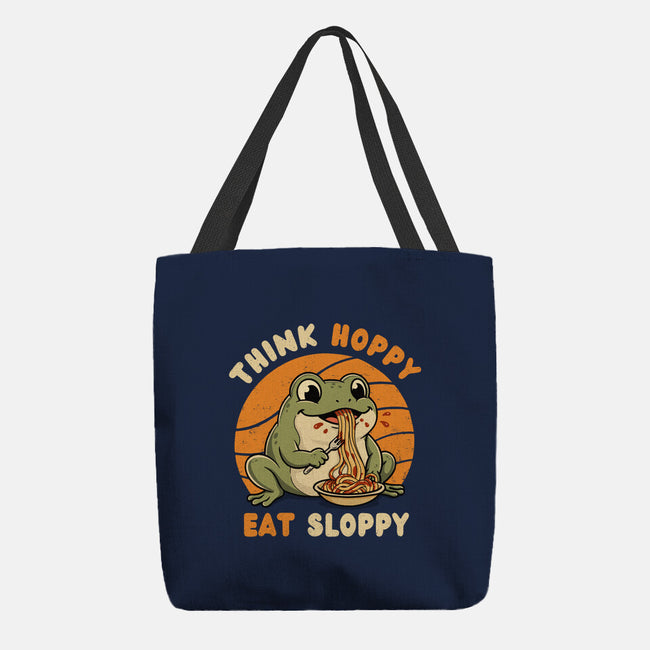Think Hoppy Eat Sloppy-None-Basic Tote-Bag-Trendlory