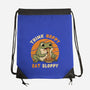 Think Hoppy Eat Sloppy-None-Drawstring-Bag-Trendlory