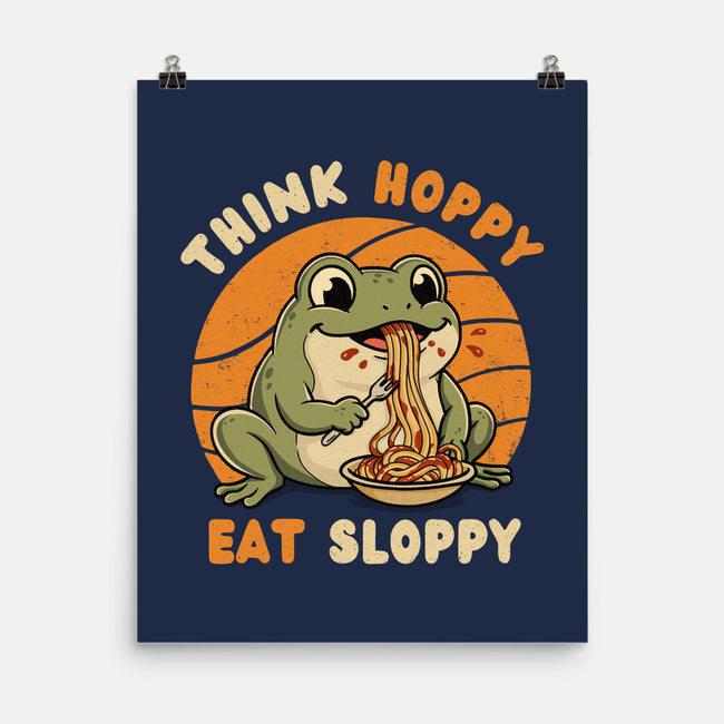 Think Hoppy Eat Sloppy-None-Matte-Poster-Trendlory