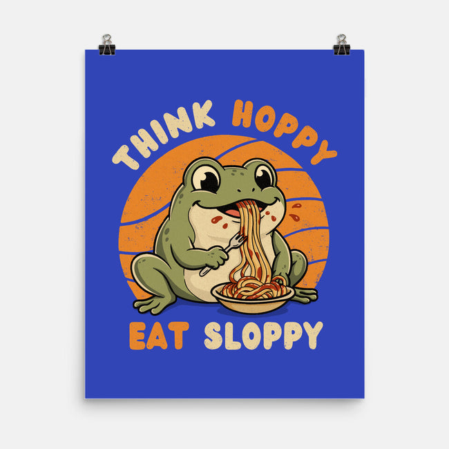 Think Hoppy Eat Sloppy-None-Matte-Poster-Trendlory