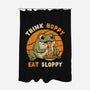 Think Hoppy Eat Sloppy-None-Polyester-Shower Curtain-Trendlory