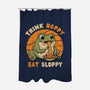 Think Hoppy Eat Sloppy-None-Polyester-Shower Curtain-Trendlory
