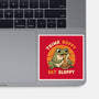 Think Hoppy Eat Sloppy-None-Glossy-Sticker-Trendlory