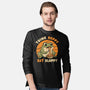 Think Hoppy Eat Sloppy-Mens-Long Sleeved-Tee-Trendlory