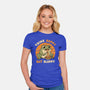 Think Hoppy Eat Sloppy-Womens-Fitted-Tee-Trendlory