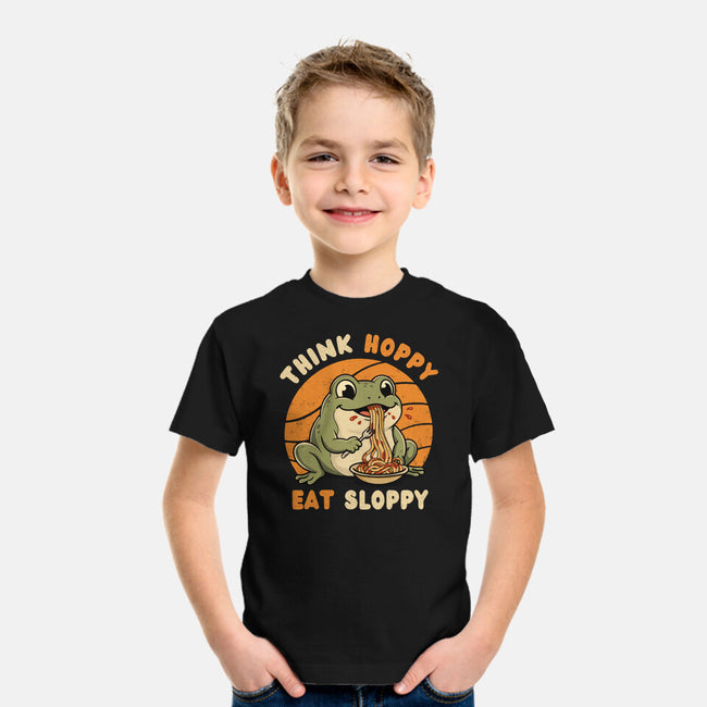 Think Hoppy Eat Sloppy-Youth-Basic-Tee-Trendlory