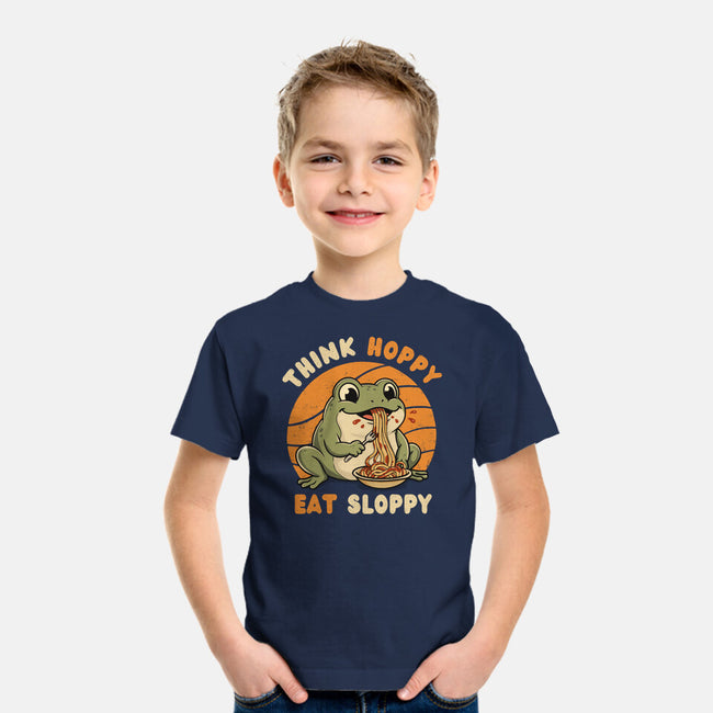 Think Hoppy Eat Sloppy-Youth-Basic-Tee-Trendlory