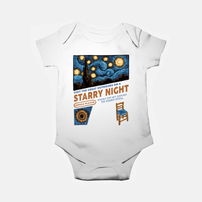 Starry Outdoors-Baby-Basic-Onesie-glitchygorilla