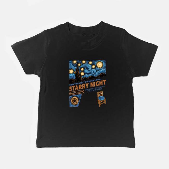 Starry Outdoors-Baby-Basic-Tee-glitchygorilla