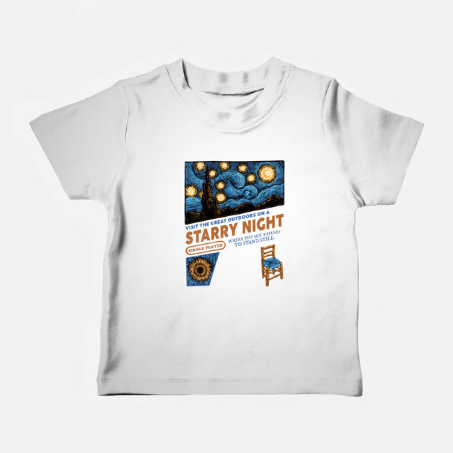 Starry Outdoors-Baby-Basic-Tee-glitchygorilla