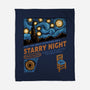 Starry Outdoors-None-Fleece-Blanket-glitchygorilla