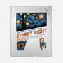 Starry Outdoors-None-Fleece-Blanket-glitchygorilla