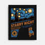 Starry Outdoors-None-Stretched-Canvas-glitchygorilla