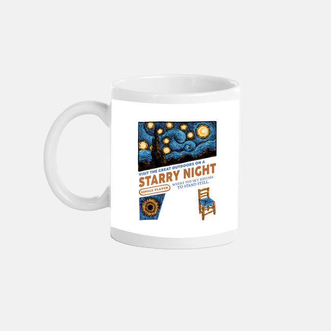 Starry Outdoors-None-Mug-Drinkware-glitchygorilla