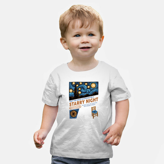 Starry Outdoors-Baby-Basic-Tee-glitchygorilla