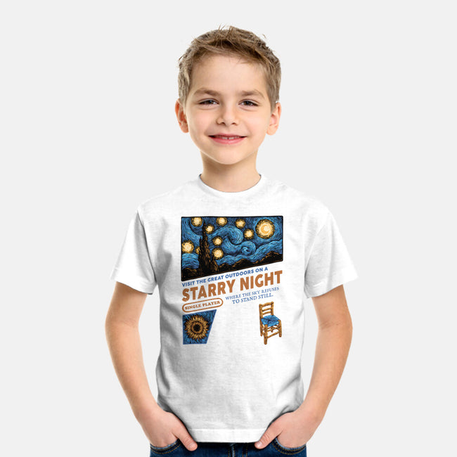 Starry Outdoors-Youth-Basic-Tee-glitchygorilla