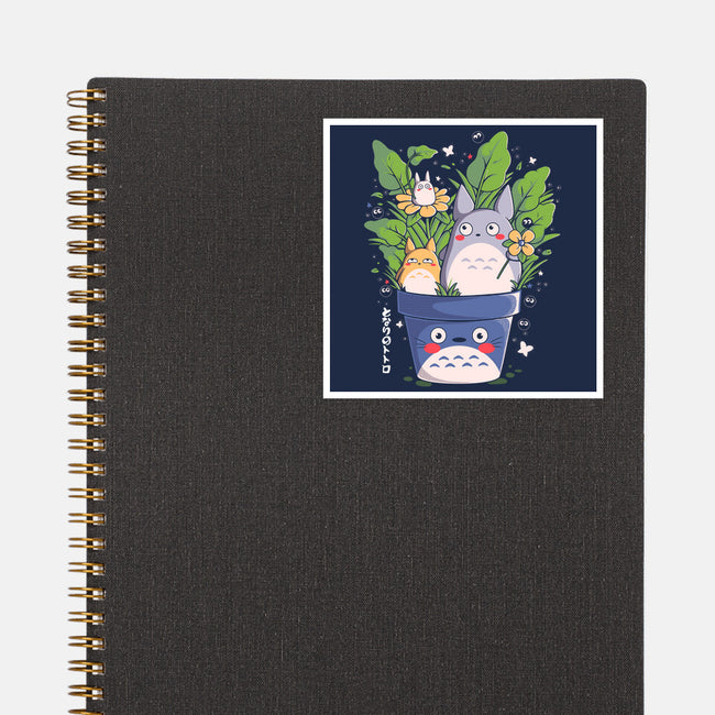 Spirits Garden-None-Glossy-Sticker-Eoli Studio