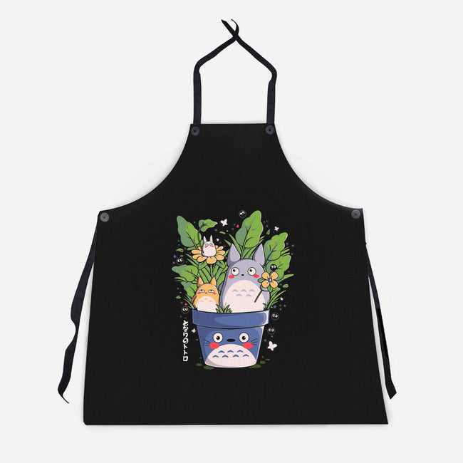 Spirits Garden-Unisex-Kitchen-Apron-Eoli Studio