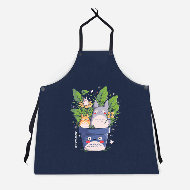 Spirits Garden-Unisex-Kitchen-Apron-Eoli Studio