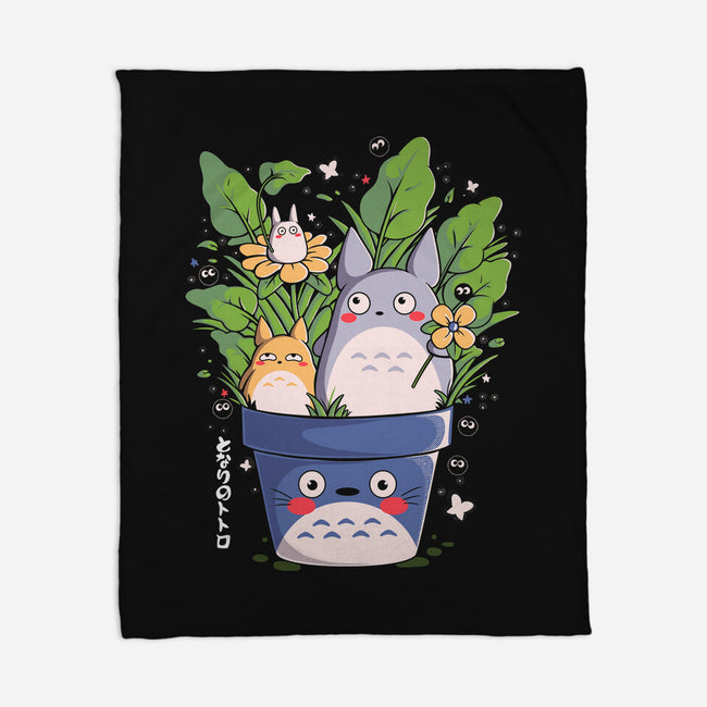 Spirits Garden-None-Fleece-Blanket-Eoli Studio