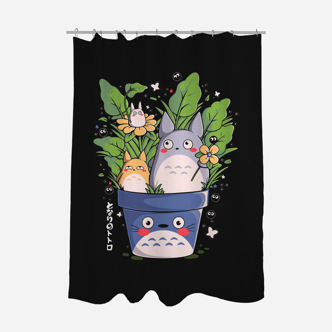Spirits Garden-None-Polyester-Shower Curtain-Eoli Studio