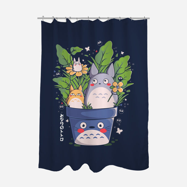 Spirits Garden-None-Polyester-Shower Curtain-Eoli Studio