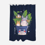 Spirits Garden-None-Polyester-Shower Curtain-Eoli Studio