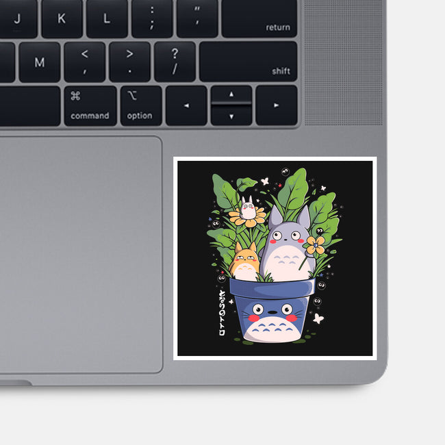 Spirits Garden-None-Glossy-Sticker-Eoli Studio