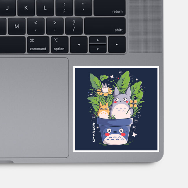 Spirits Garden-None-Glossy-Sticker-Eoli Studio