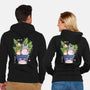 Spirits Garden-Unisex-Zip-Up-Sweatshirt-Eoli Studio