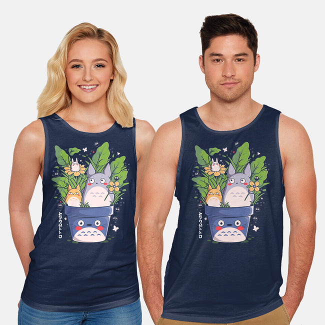 Spirits Garden-Unisex-Basic-Tank-Eoli Studio