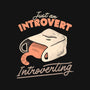 Just An Introvert Introverting-Youth-Basic-Tee-eduely