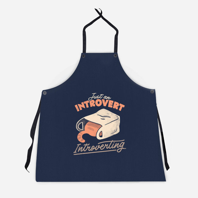 Just An Introvert Introverting-Unisex-Kitchen-Apron-eduely