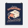 Just An Introvert Introverting-None-Matte-Poster-eduely