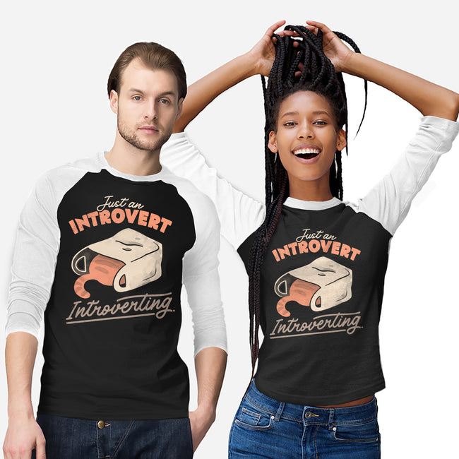 Just An Introvert Introverting-Unisex-Baseball-Tee-eduely