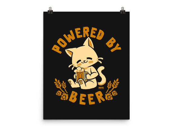Powered By Beer Cat