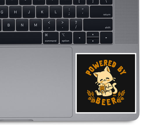 Powered By Beer Cat