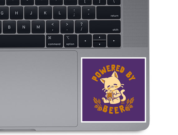 Powered By Beer Cat