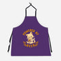 Powered By Beer Cat-Unisex-Kitchen-Apron-worlddominationforcats