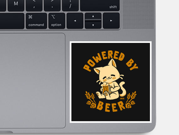 Powered By Beer Cat