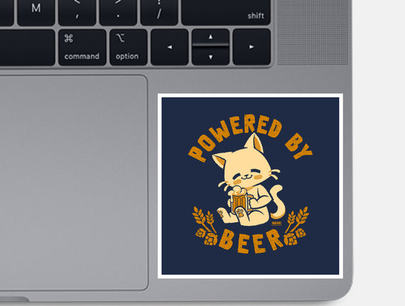 Powered By Beer Cat