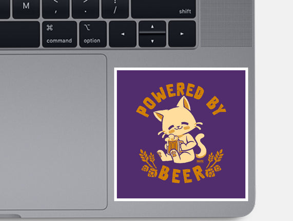 Powered By Beer Cat