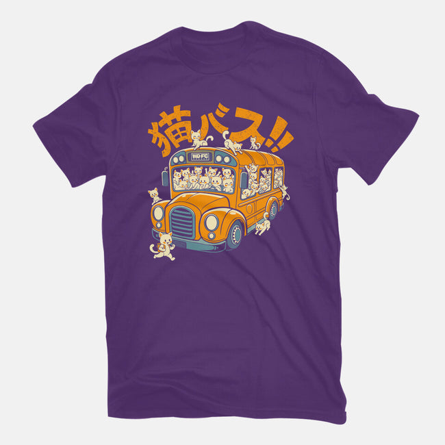 Cat Bus Cat-Youth-Basic-Tee-worlddominationforcats