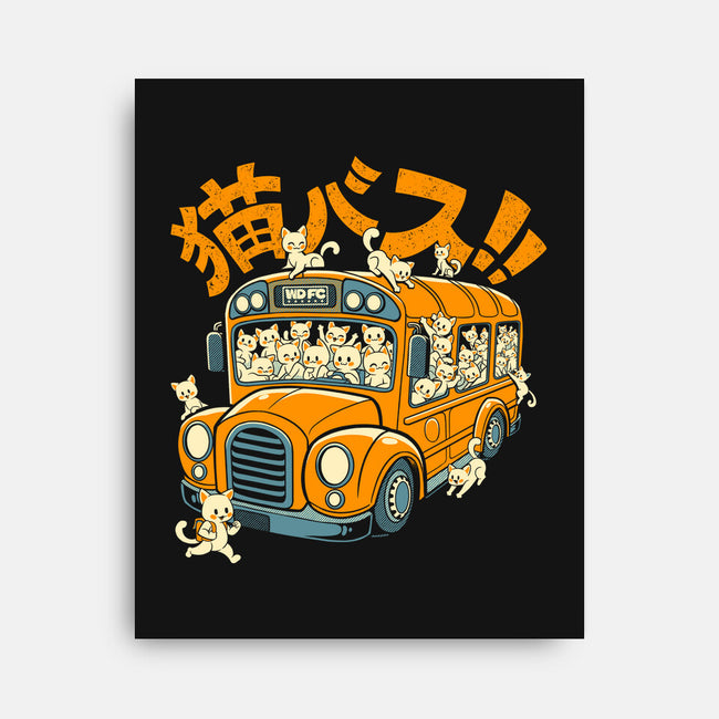 Cat Bus Cat-None-Stretched-Canvas-worlddominationforcats