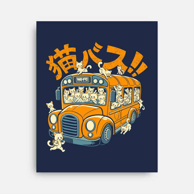 Cat Bus Cat-None-Stretched-Canvas-worlddominationforcats