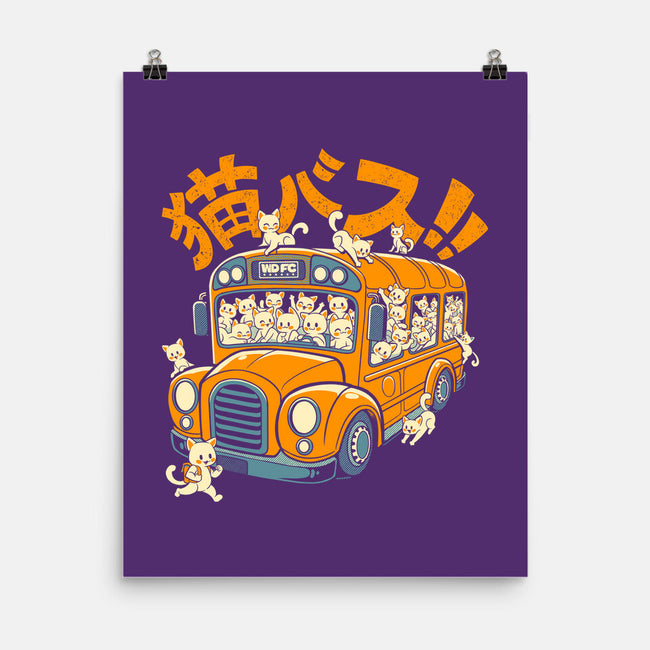 Cat Bus Cat-None-Matte-Poster-worlddominationforcats
