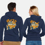 Cat Bus Cat-Unisex-Zip-Up-Sweatshirt-worlddominationforcats