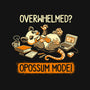Opossum Mode-None-Stretched-Canvas-worlddominationforcats